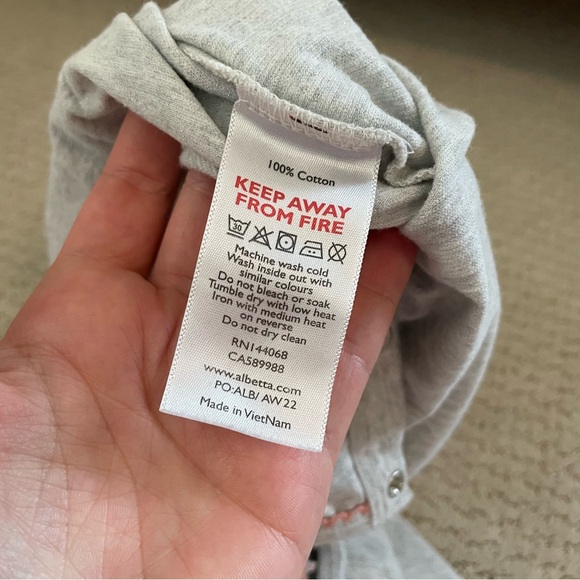 Albetta Unicorn Romper 6-12 Months - Picture 7 of 7